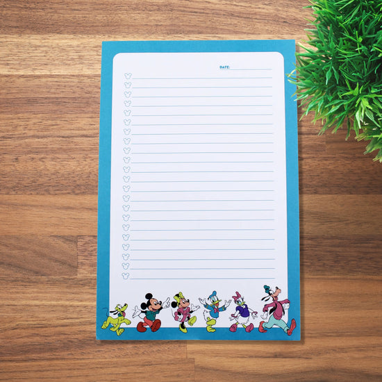 Mickey Mouse & Friends (Disney) Lined Bullet Point Notepad