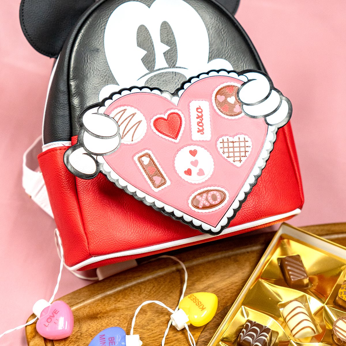 Yellow Black Mickey Mouse Backpack Disney Purse | Aris Bags