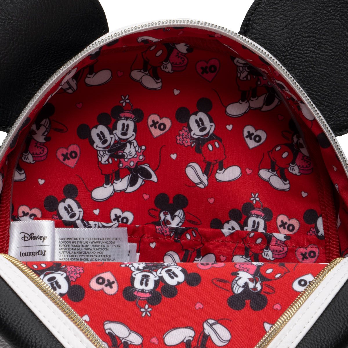 Loungefly Disney Mickey Mouse Minnie Aop Cross Body Bag - Grey Merchandise  - Zavvi UK