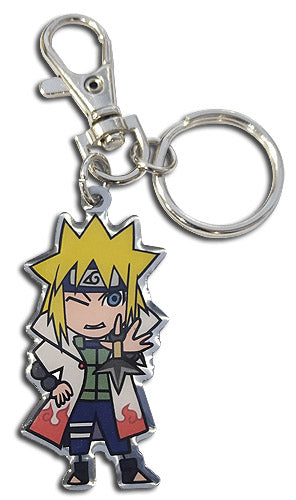Load image into Gallery viewer, Minato Naruto Metal Keychain
