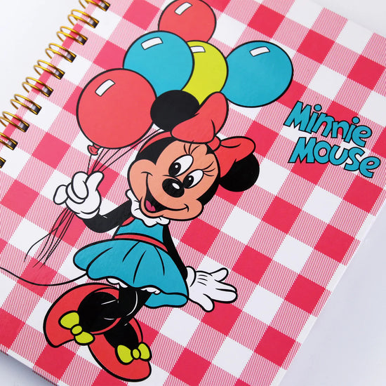 90's Minnie Mouse with Balloons (Disney) Notebook