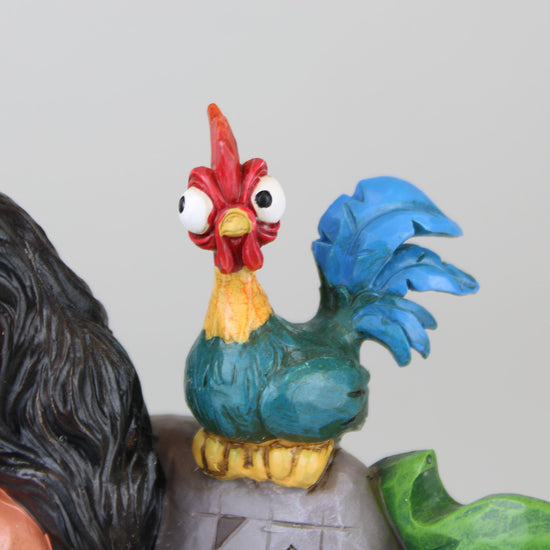 Load image into Gallery viewer, Moana with Pua &amp;amp; Hei Hei &amp;quot;Welcome to Motunui&amp;quot; Jim Shore Disney Traditions Statue

