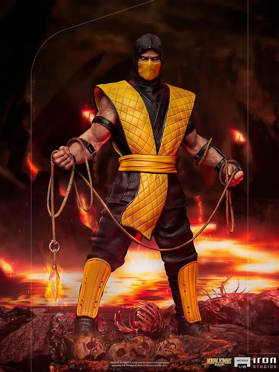 Scorpion (Mortal Kombat) 1:10 Art Scale Statue by Iron Studios