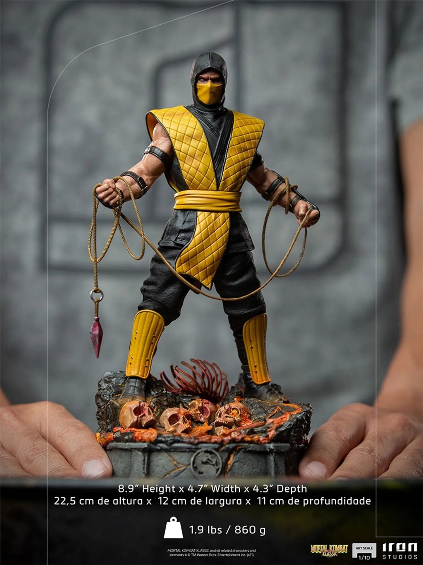 Iron Studios Presents Mortal Kombat Shao Kahn Statue
