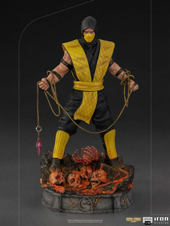 Load image into Gallery viewer, Scorpion (Mortal Kombat) 1:10 Art Scale Statue by Iron Studios
