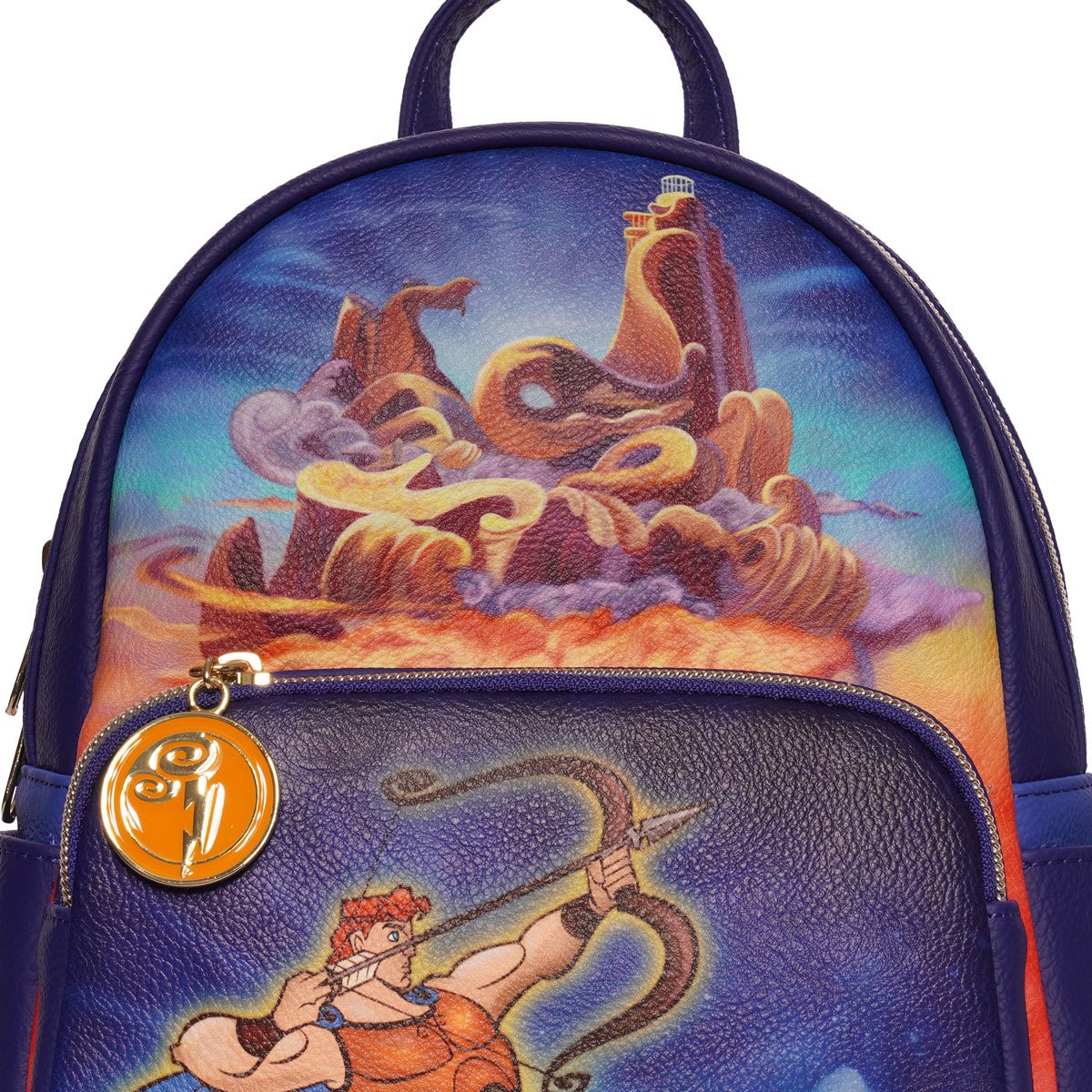 Load image into Gallery viewer, Mount Olympus (Hercules) Disney EE Exclusive Mini Backpack by Loungefly
