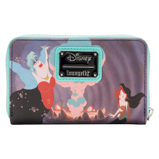 Movie Scenes (The Little Mermaid) Disney Zip Around Wallet by Loungefly