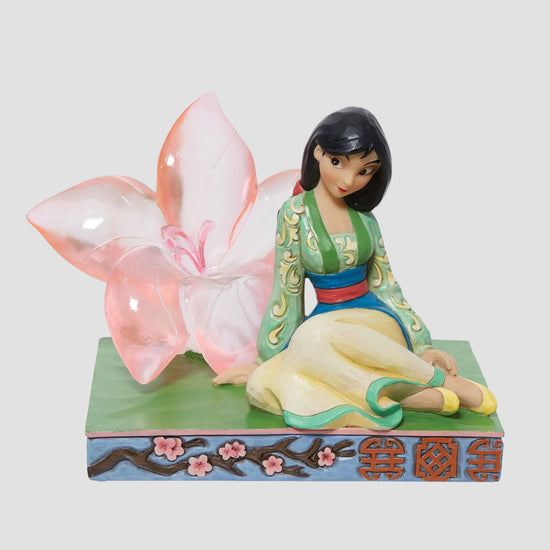 Mulan "A Rare and Beautiful Bloom" Jim Shore Disney Traditions Statue