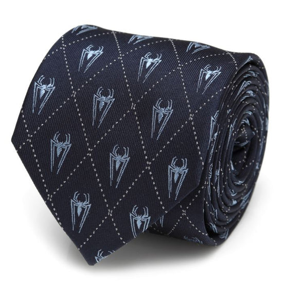 Spider-Man Symbols Diamond (Navy) Marvel Fine Necktie
