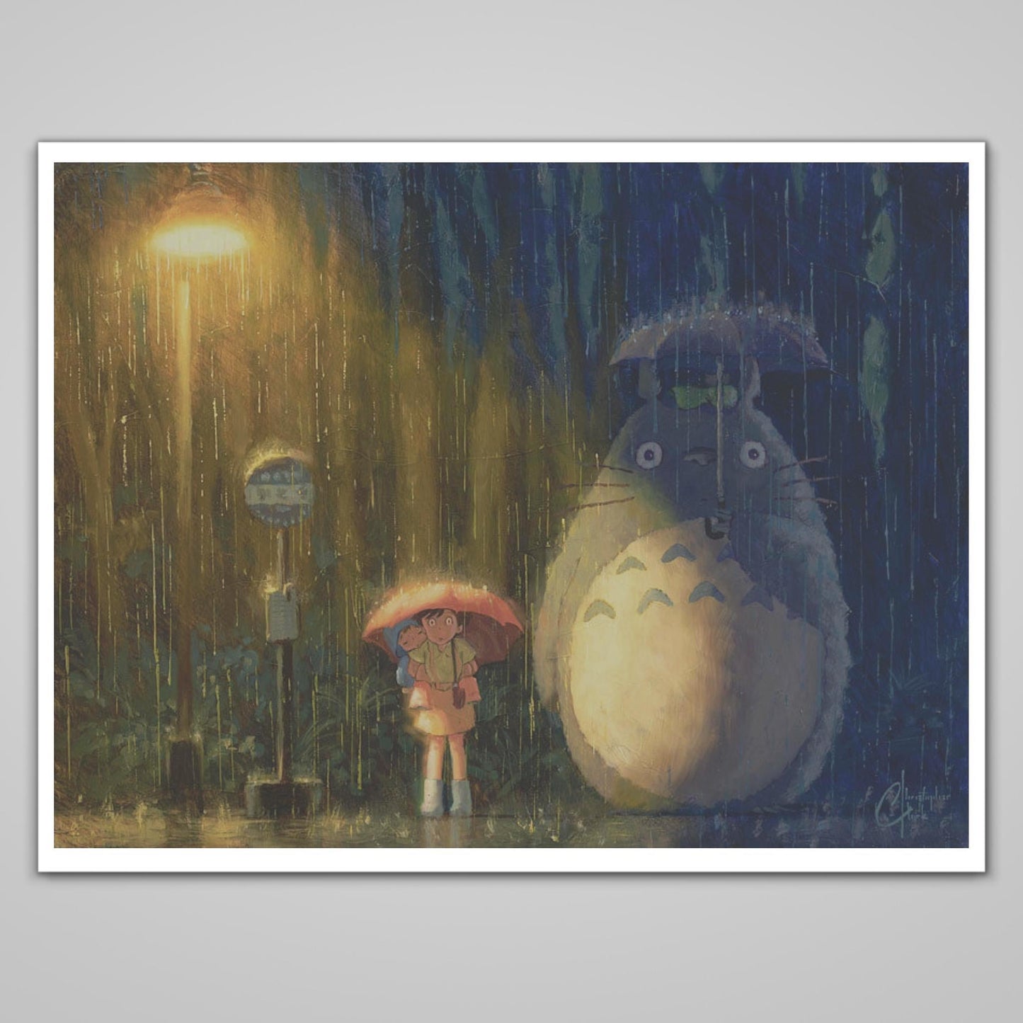 My Neighbor Totoro (Studio Ghibli) Premium Art Print