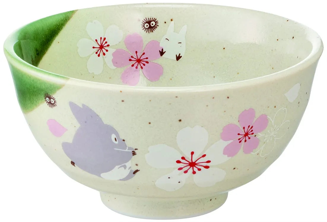 My Neighbor Totoro (Studio Ghibli) Sakura Cherry Blossom 4" Ceramic Rice Bowl