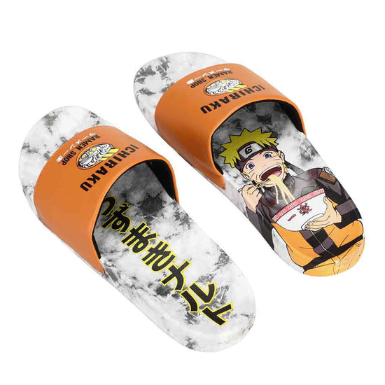 Load image into Gallery viewer, Ichiraku Ramen (Naruto) Unisex Athletic Slide Sandals
