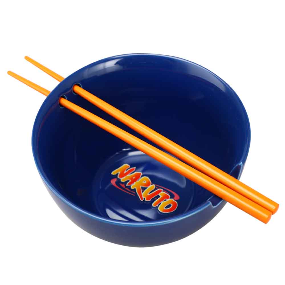 Naruto (Naruto Shippuden) 6" Ceramic Ramen Bowl with Chopsticks