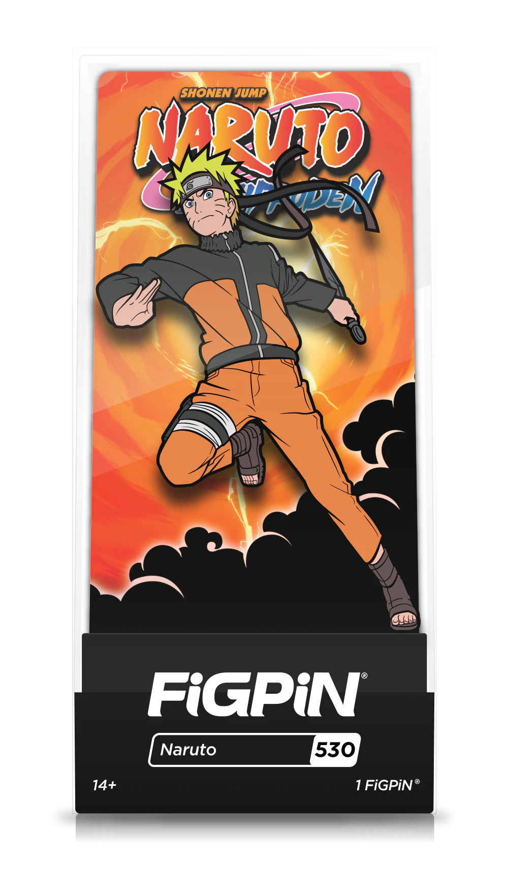 Load image into Gallery viewer, Naruto Uzumaki V2 (#530) Naruto Shippuden FiGPiN

