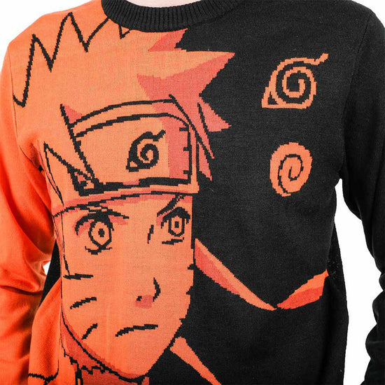 Naruto Uzumaki (Naruto Shippuden) Unisex Jacquard Knit Sweater