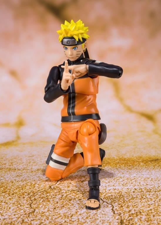 Naruto Uzumaki (New Package Edition) Best Selection SH Figuarts Figure Pose