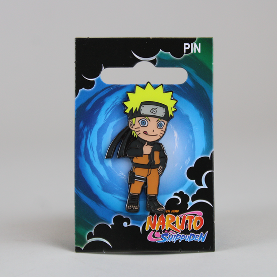 Load image into Gallery viewer, Thumbs Up Chibi Naruto (Naruto) Metal Enamel Pin
