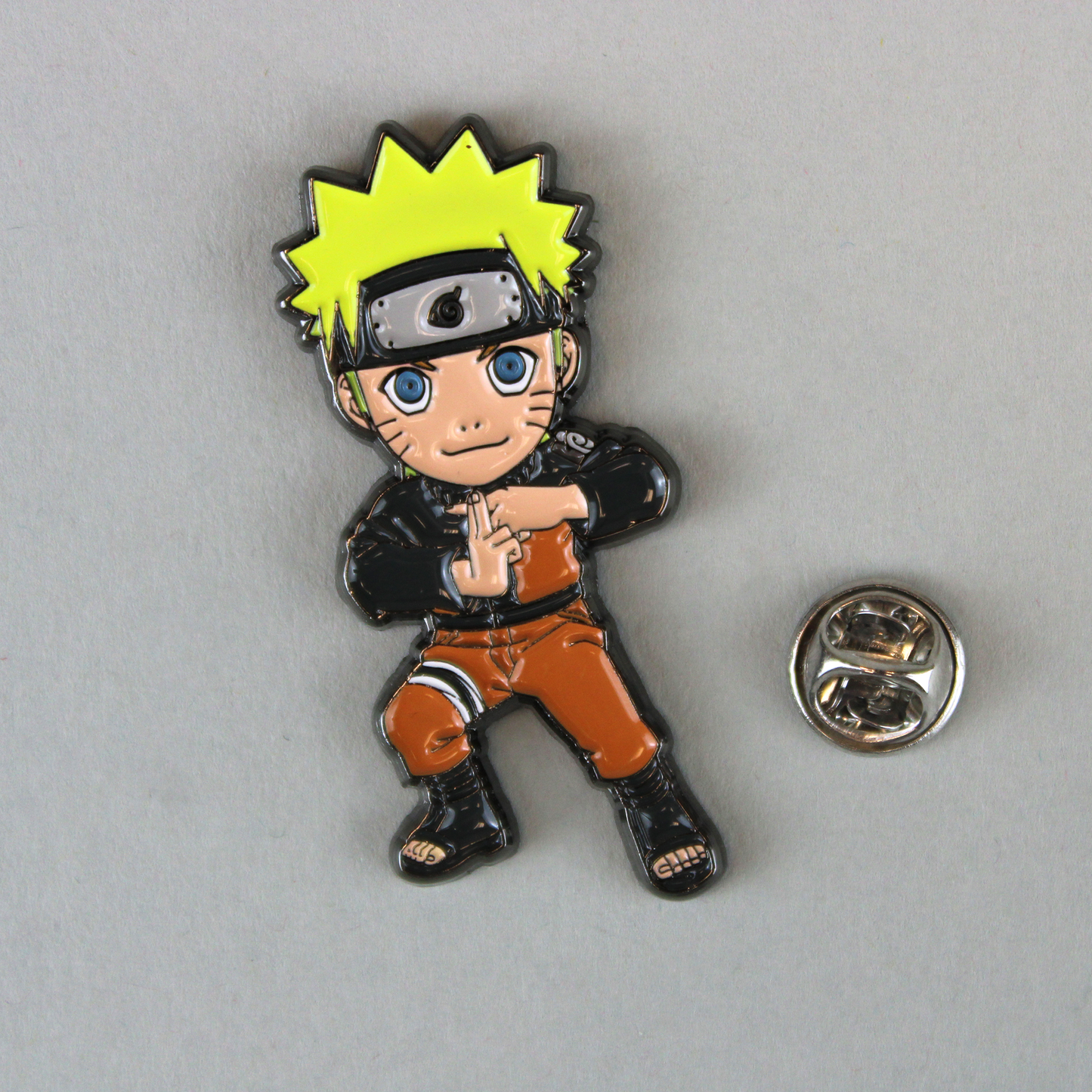 Chibi Ninjutsu Naruto (Naruto Shippuden) Metal Enamel Pin