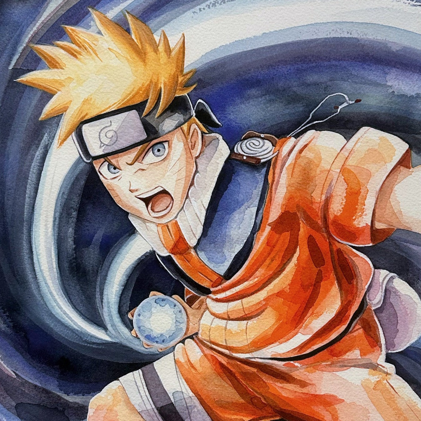 Do you guys think the rasengan ruined the drawing 😭 : r/Naruto