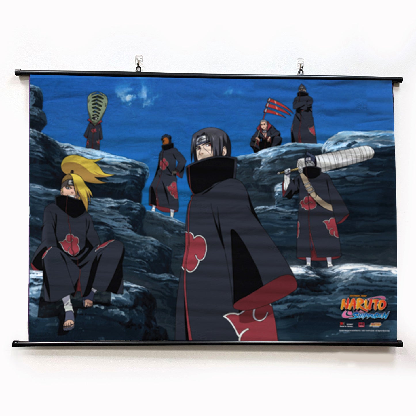 Load image into Gallery viewer, Akatsuki (Naruto Shippuden) Wall Scroll
