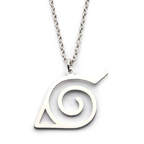 Hidden Leaf Village Symbol (Naruto Shippuden)  Necklace