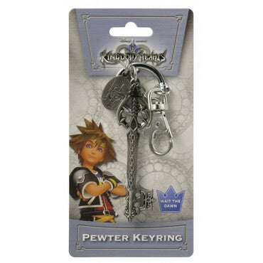 Load image into Gallery viewer, Oblivion Keyblade (Kingdom Hearts) Pewter Keychain
