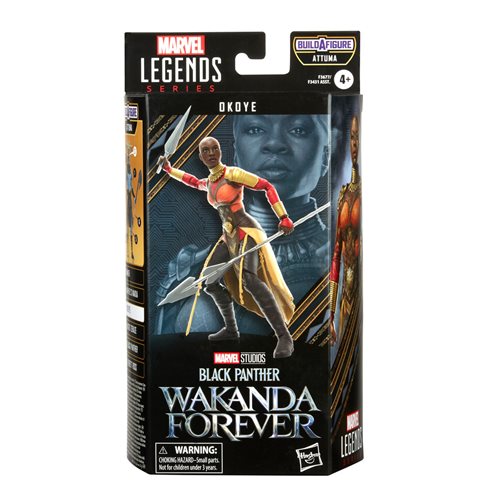 Load image into Gallery viewer, Okoye (Black Panther: Wakanda Forever) Marvel Legends Figure (Attuma BAF)
