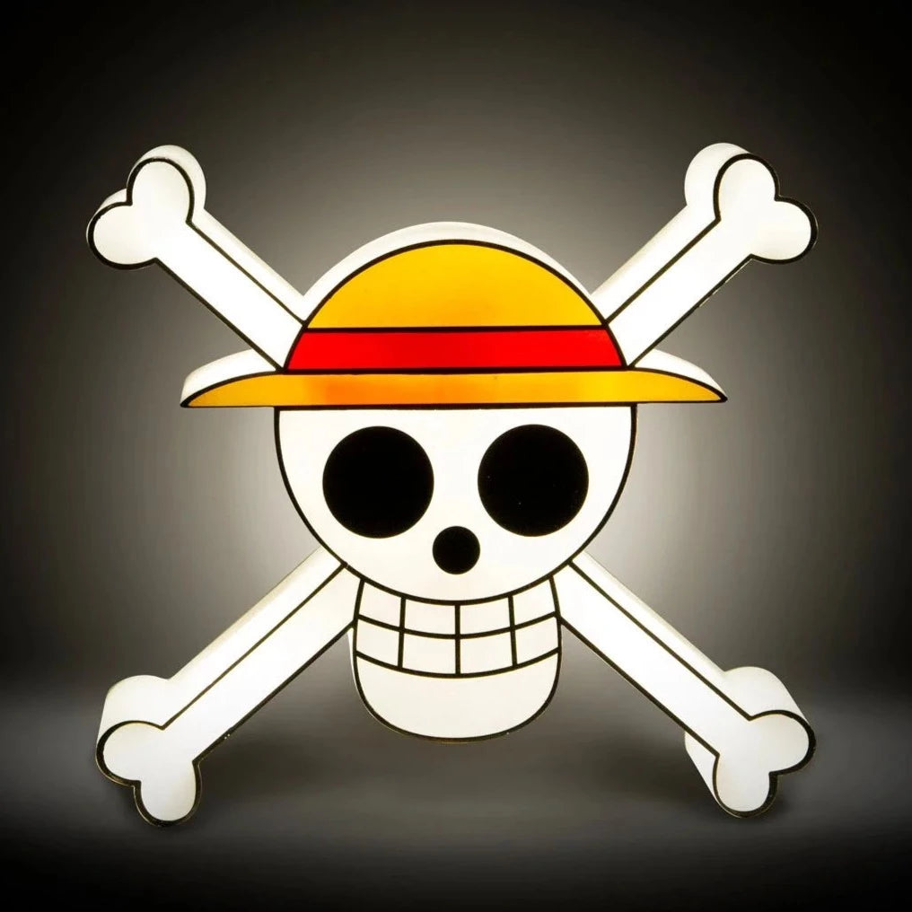 One Piece Straw Hat Pirates Flag Desk Lamp