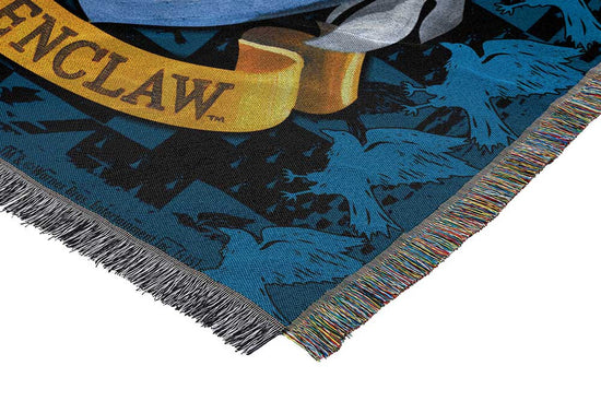 Ravenclaw Crest (Harry Potter) Woven Tapestry Throw Blanket