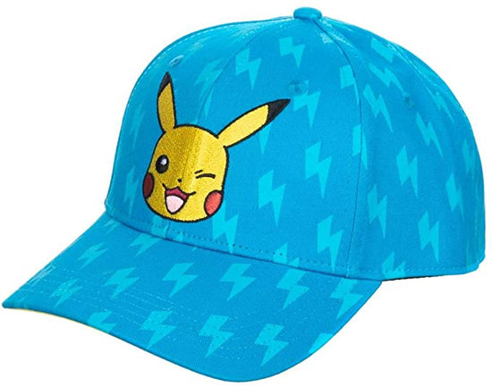 Load image into Gallery viewer, Pikachu Embroidered AOP Print Snapback Hat
