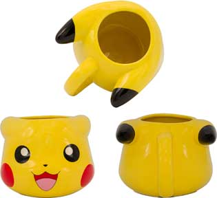 Pokemon Pikachu 3D Sculpted Ceramic 20oz Mug