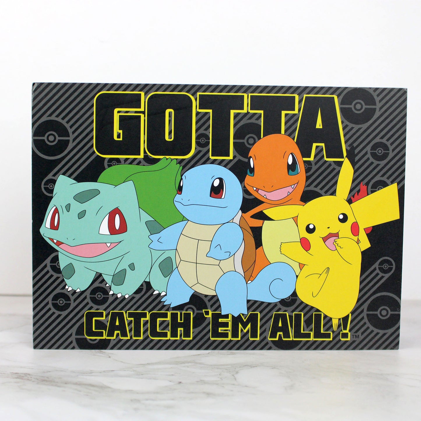 Pokemon "Gotta Catch 'Em All" Block Sign