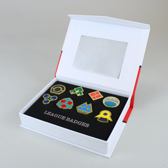 Pokemon Gen 4 Sinnoh League Gym Badges Pin Set