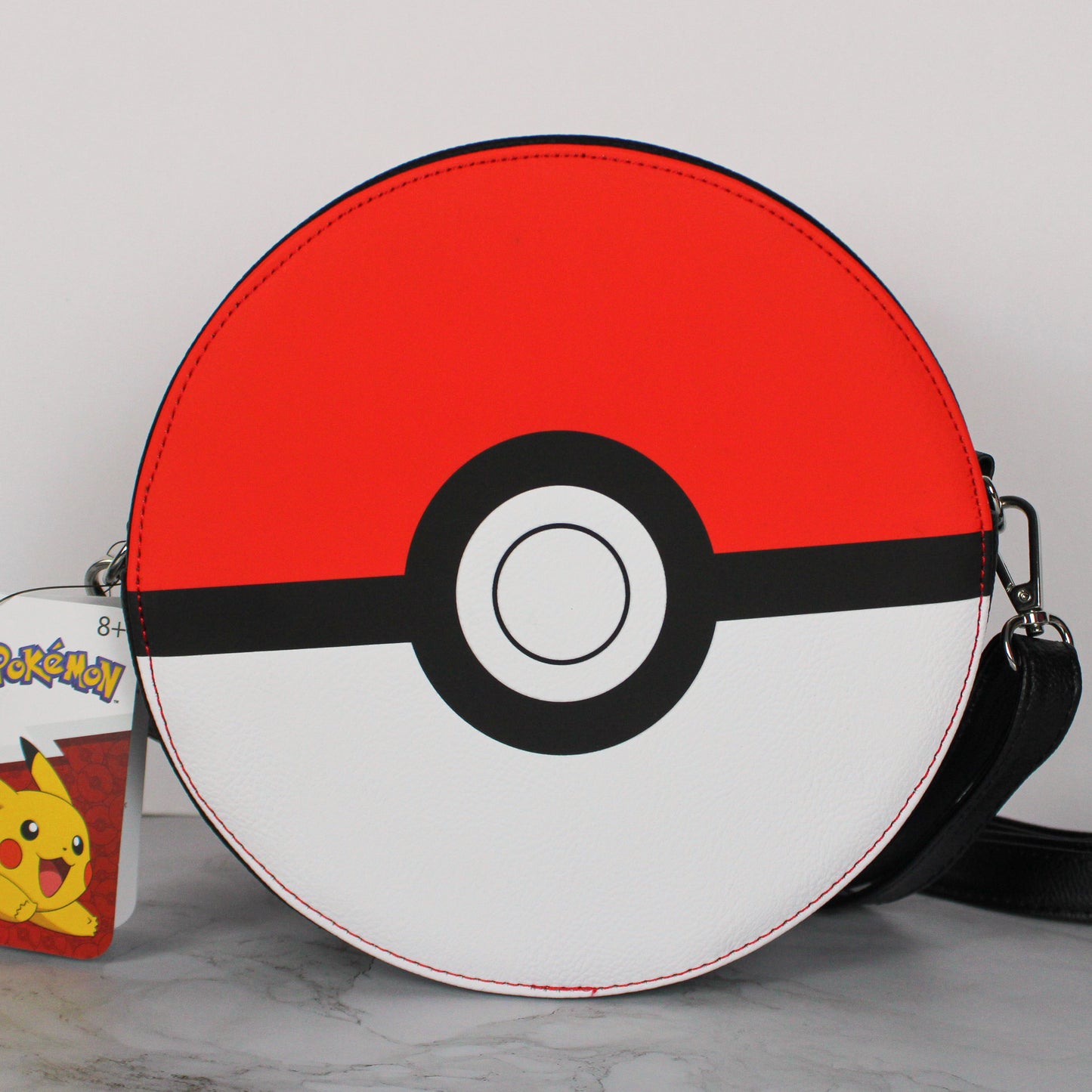 Load image into Gallery viewer, Pokemon Poke Ball EE Exclusive Crossbody Purse by Loungefly
