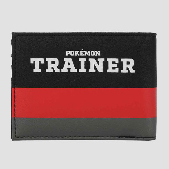 Pokemon Trainer (Poke Ball) Black Bi-fold Wallet