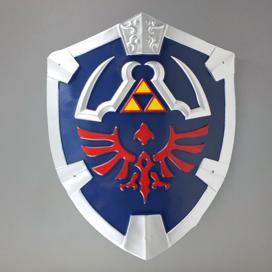 Hylian Shield (The Legend of Zelda) 21" by 17" Polyresin Prop Replica Wall Shield