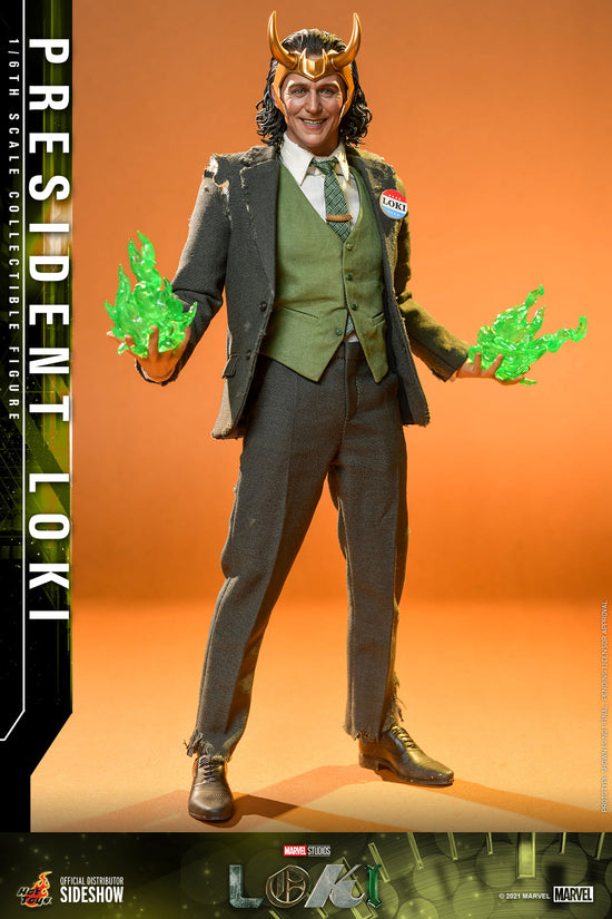 President Loki Variant (Loki Series) Marvel 1:6 Scale Figure by Hot Toys