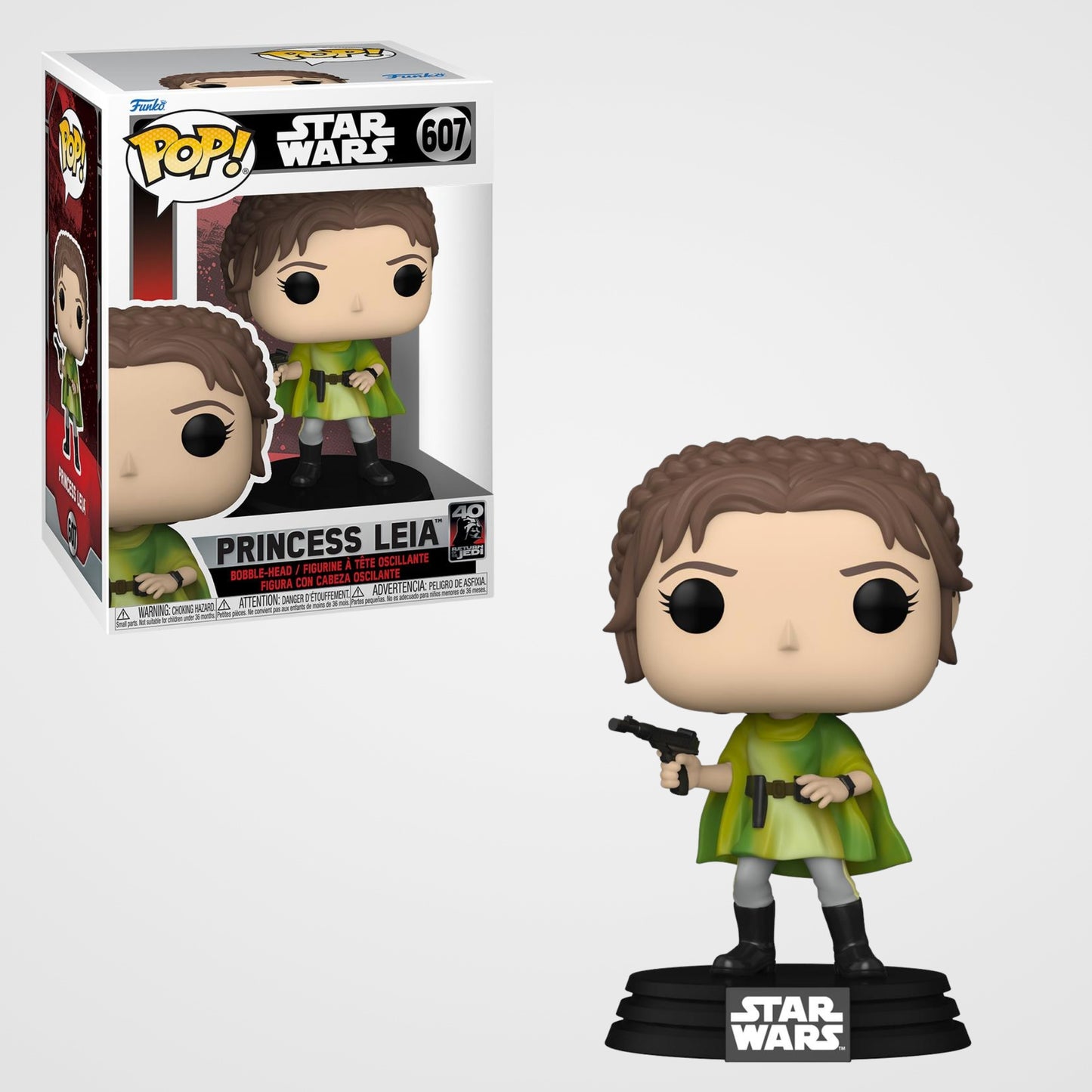  Princess Leia (Star Wars) Return of the Jedi 40th Anniversary Funko Pop!