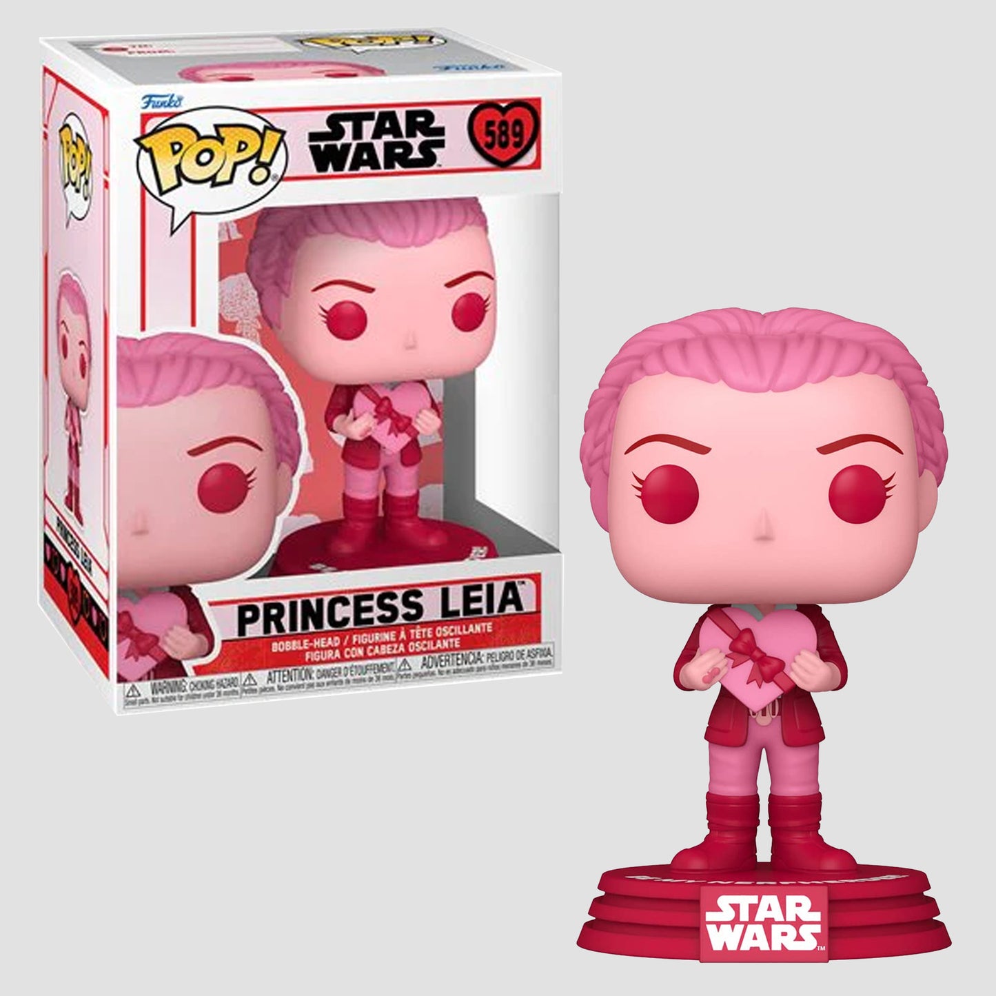 Princess Leia (Star Wars) Valentine's Day Funko Pop!