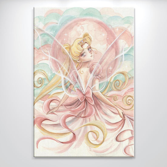 Princess Serenity (Sailor Moon) Watercolor Art Print