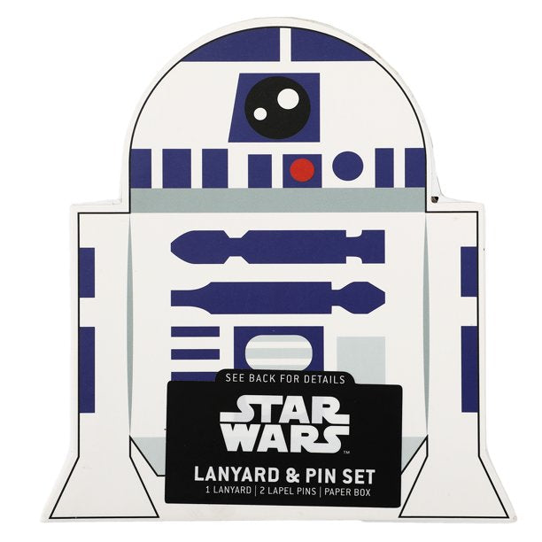 Rebels & Droids Star Wars Lanyard With 2 Enamel Pins Boxed Set