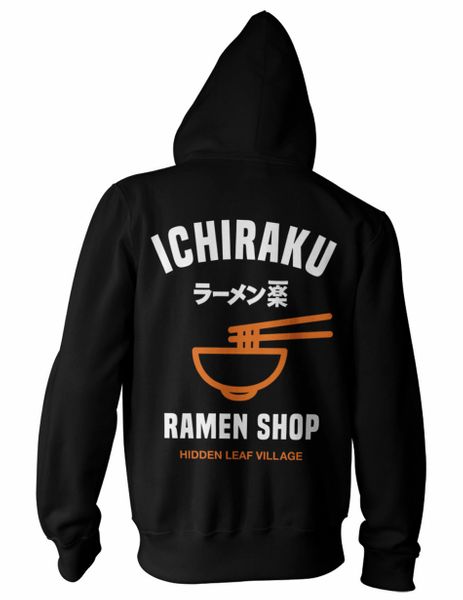 Naruto Shippuden Ichiraku Ramen Shop Zip Up Hoodie