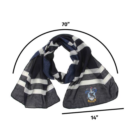 Load image into Gallery viewer, Ravenclaw Hogwarts House (Harry Potter) Lightweight Fashion Scarf
