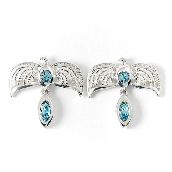 Load image into Gallery viewer, Ravenclaw Diadem (Harry Potter) Sterling Silver Earrings
