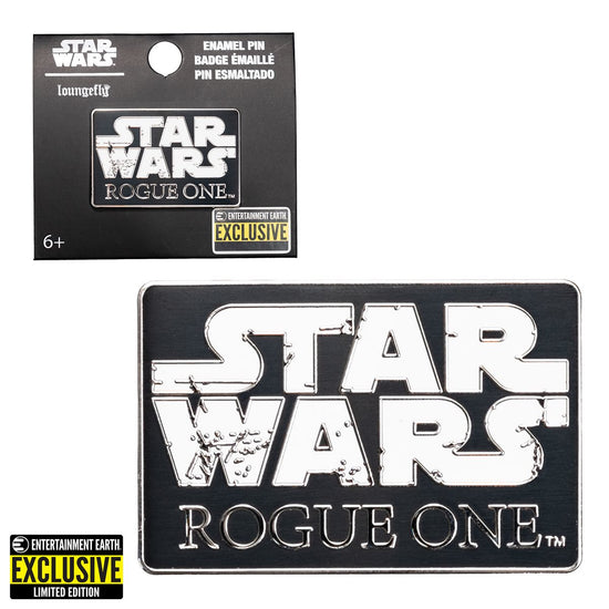 Rogue One Logo EE Exclusive Enamel Pin by Star Wars X Loungefly