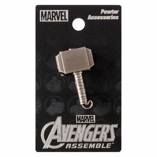 Thor Marvel Mjolnir Pewter Lapel Pin