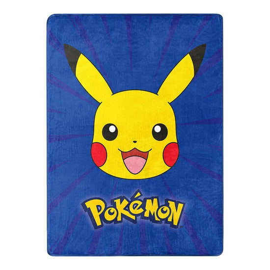 Load image into Gallery viewer, Pikachu (Pokemon) Burst Silky Soft Throw Blanket
