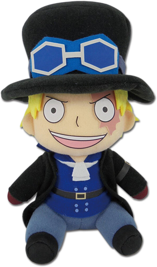 Load image into Gallery viewer, Sabo (One Piece) 7&amp;quot; Sitting Plush
