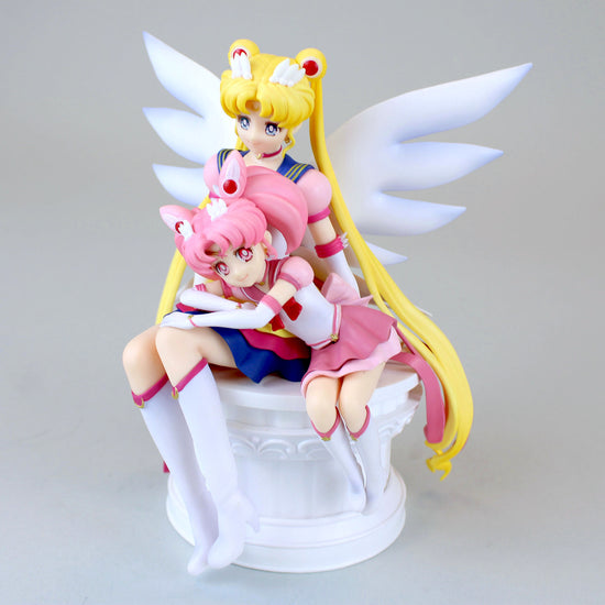 Eternal Sailor Moon and Eternal Sailor Chibi Moon (Usagi & Chibiusa) Ichiban Statue