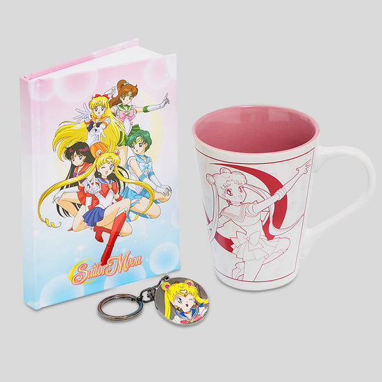 Sailor Moon Sailor Scouts (Sailor Moon) Glass, Journal, & Pin Gift Set